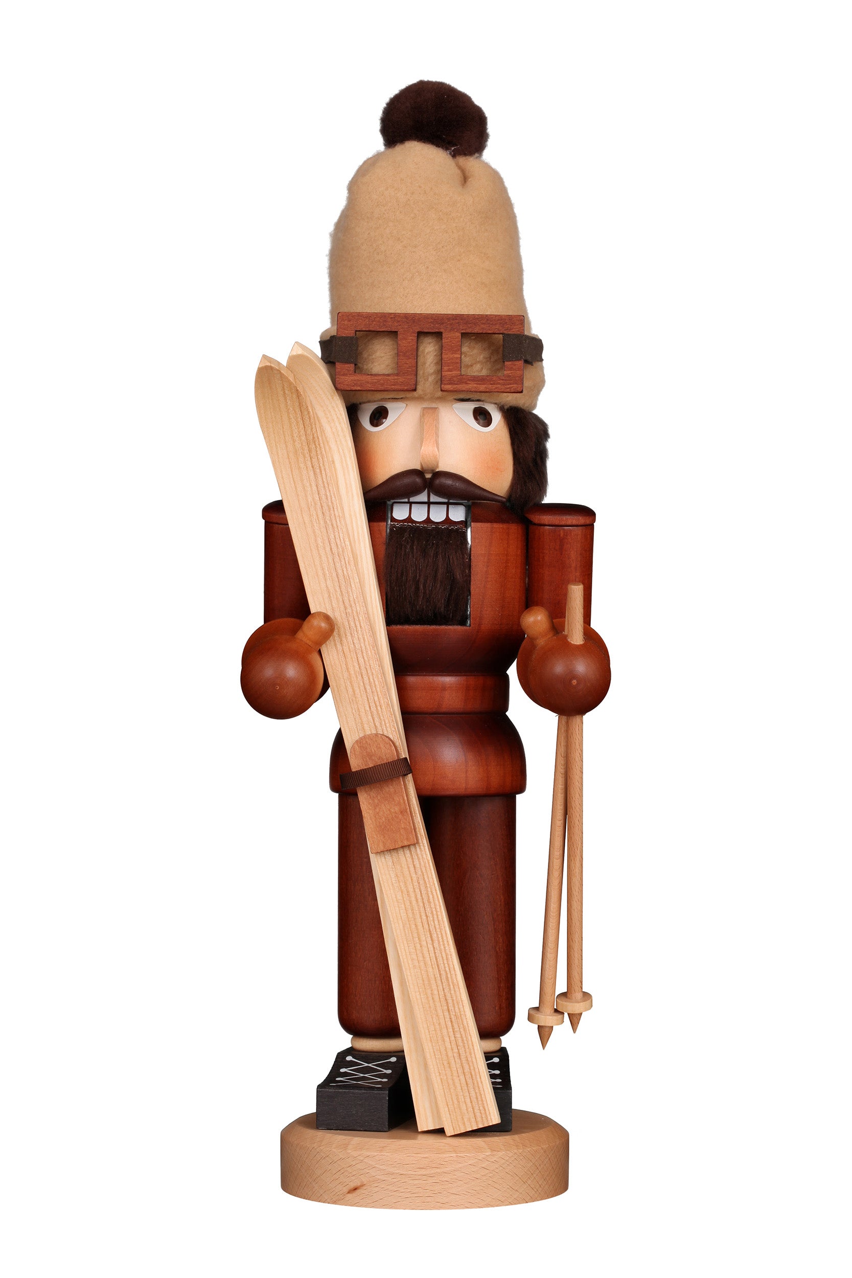 Nutcracker (Classic) - Skier in Natural Tones