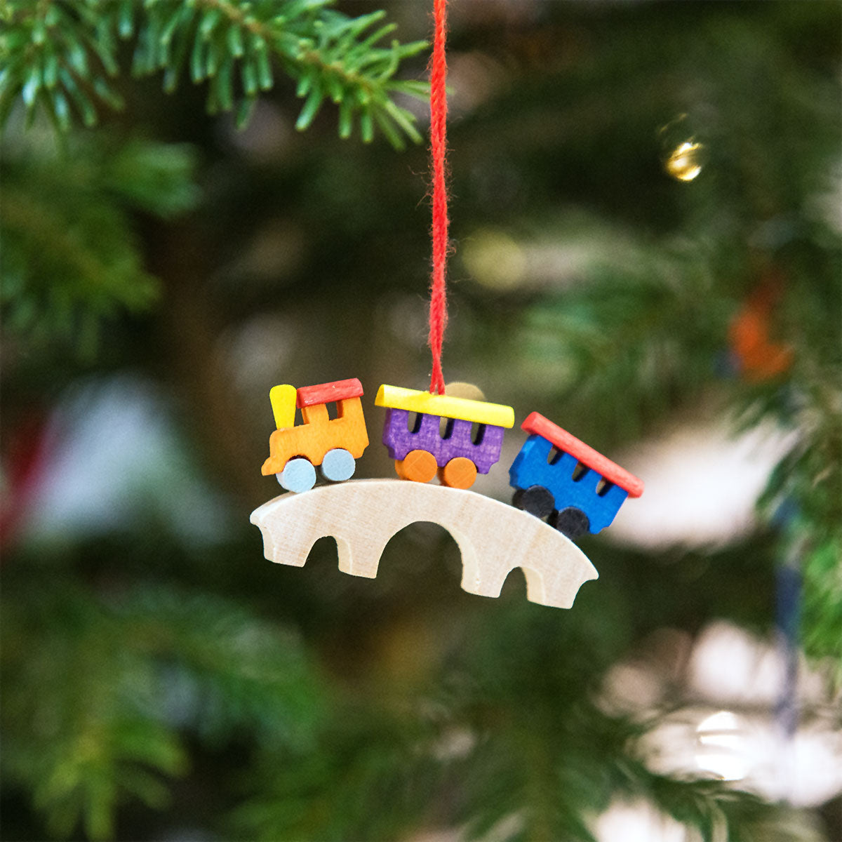 Mini Christmas Train -  Christmas tree decoration