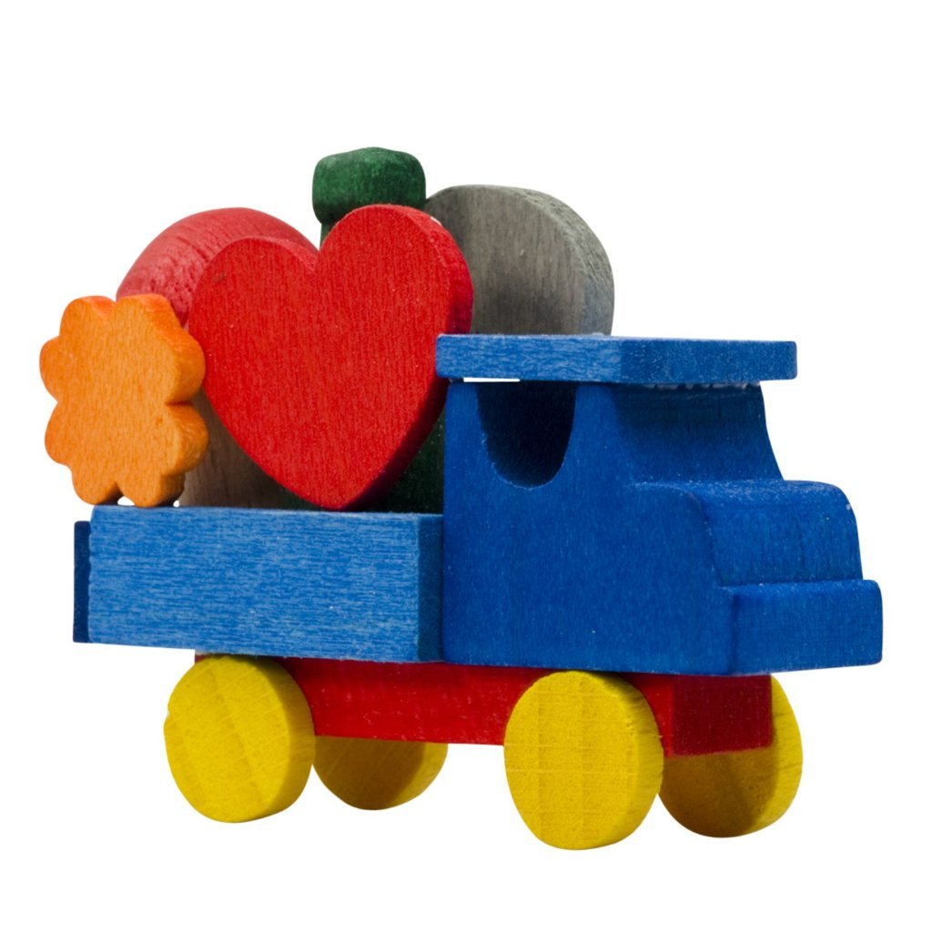 Mini Good Luck Truck-  Christmas tree decoration