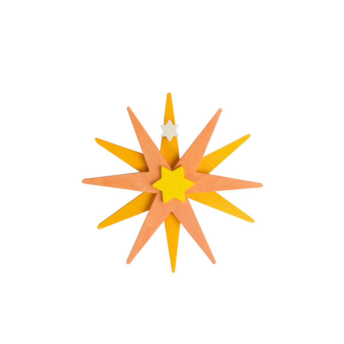 Moravian Star - Yellow - Christmas tree decoration