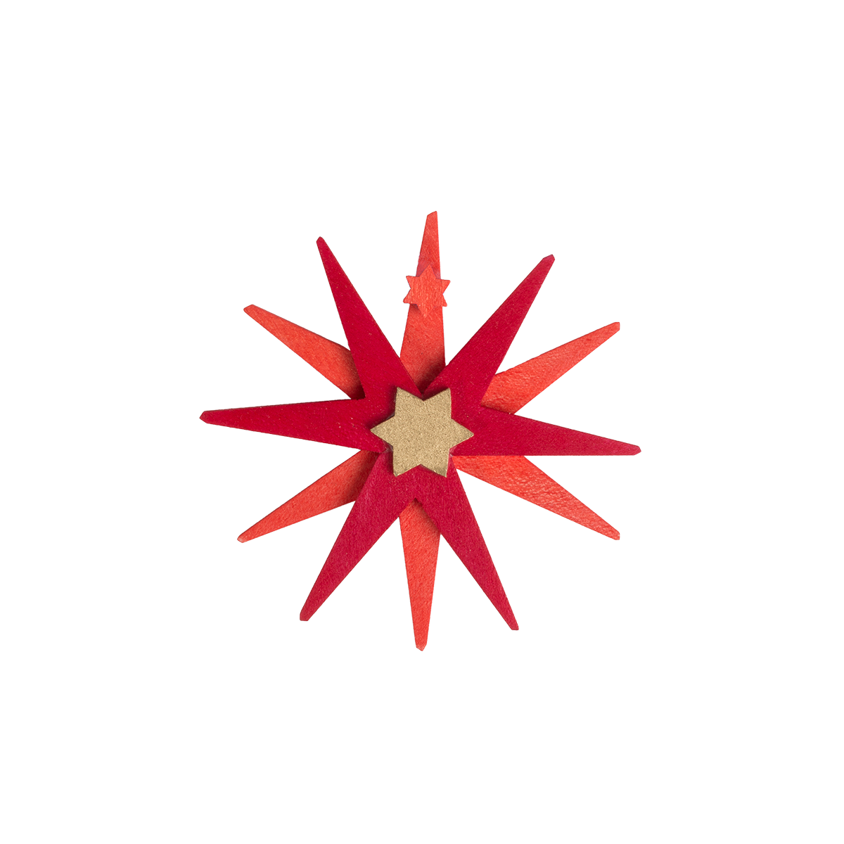 Moravian Star - Red - Christmas tree decoration