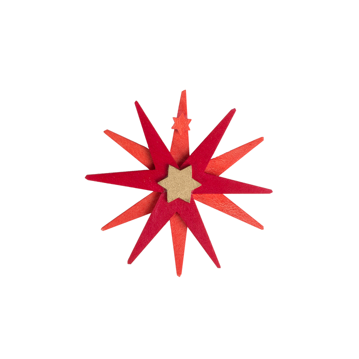 Moravian Star - Red - Christmas tree decoration