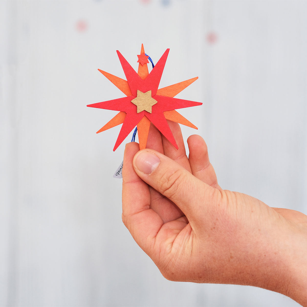 Moravian Star - Red - Christmas tree decoration