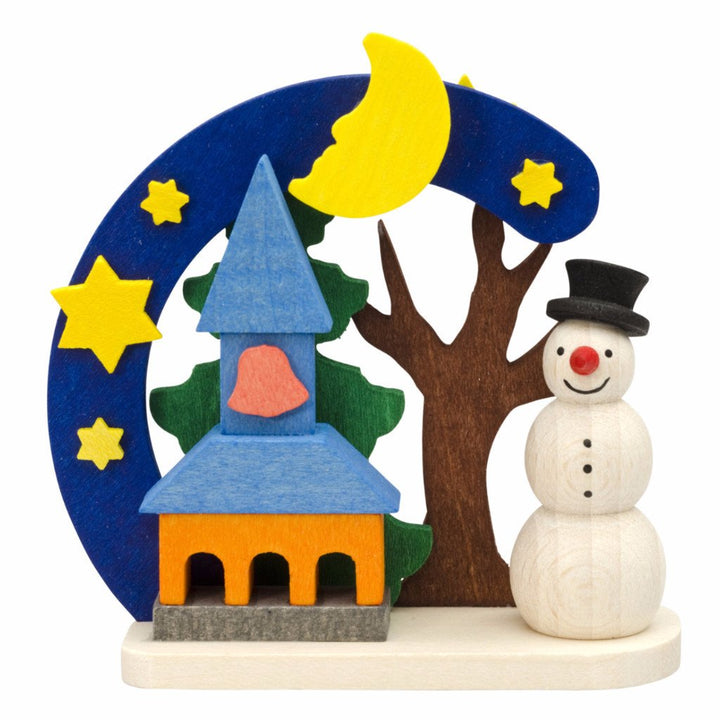 Snowman Arch - Church Bells - Christmas tree decoration