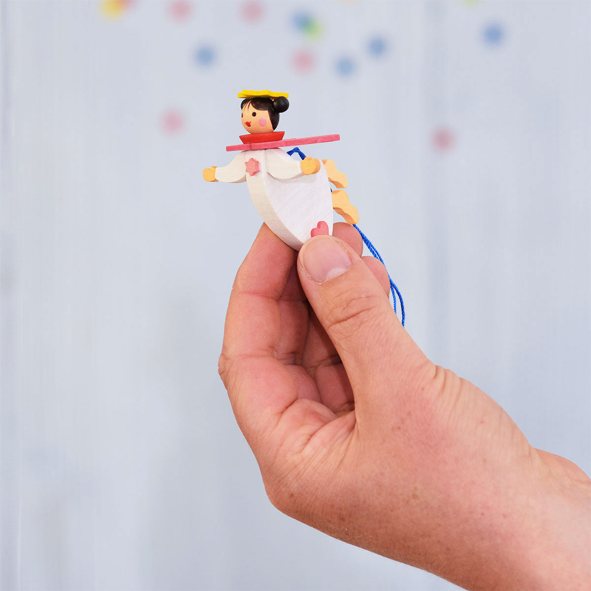 Floating Angel - Rose - Christmas tree decoration