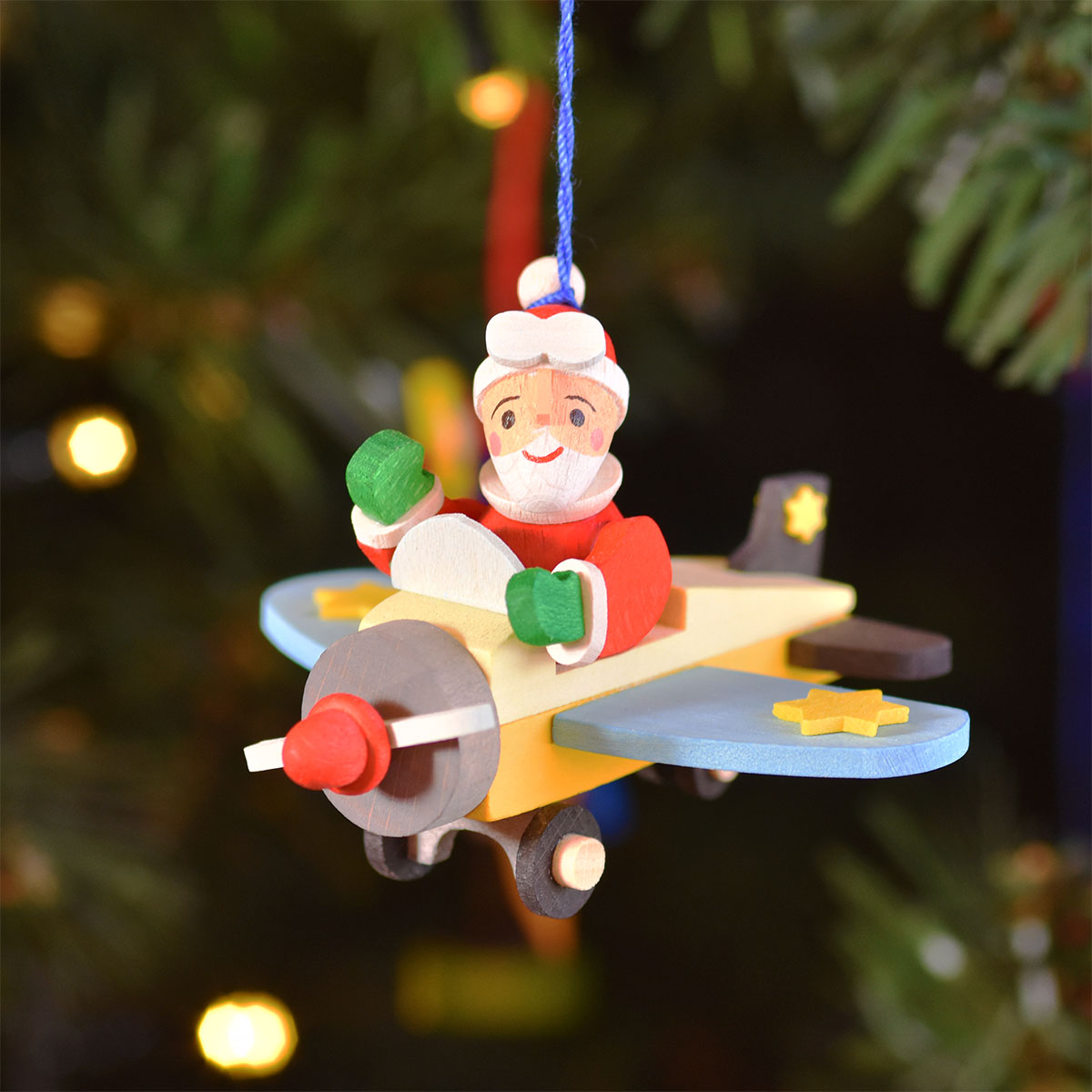 Aviator Santa - Christmas Tree Decoration