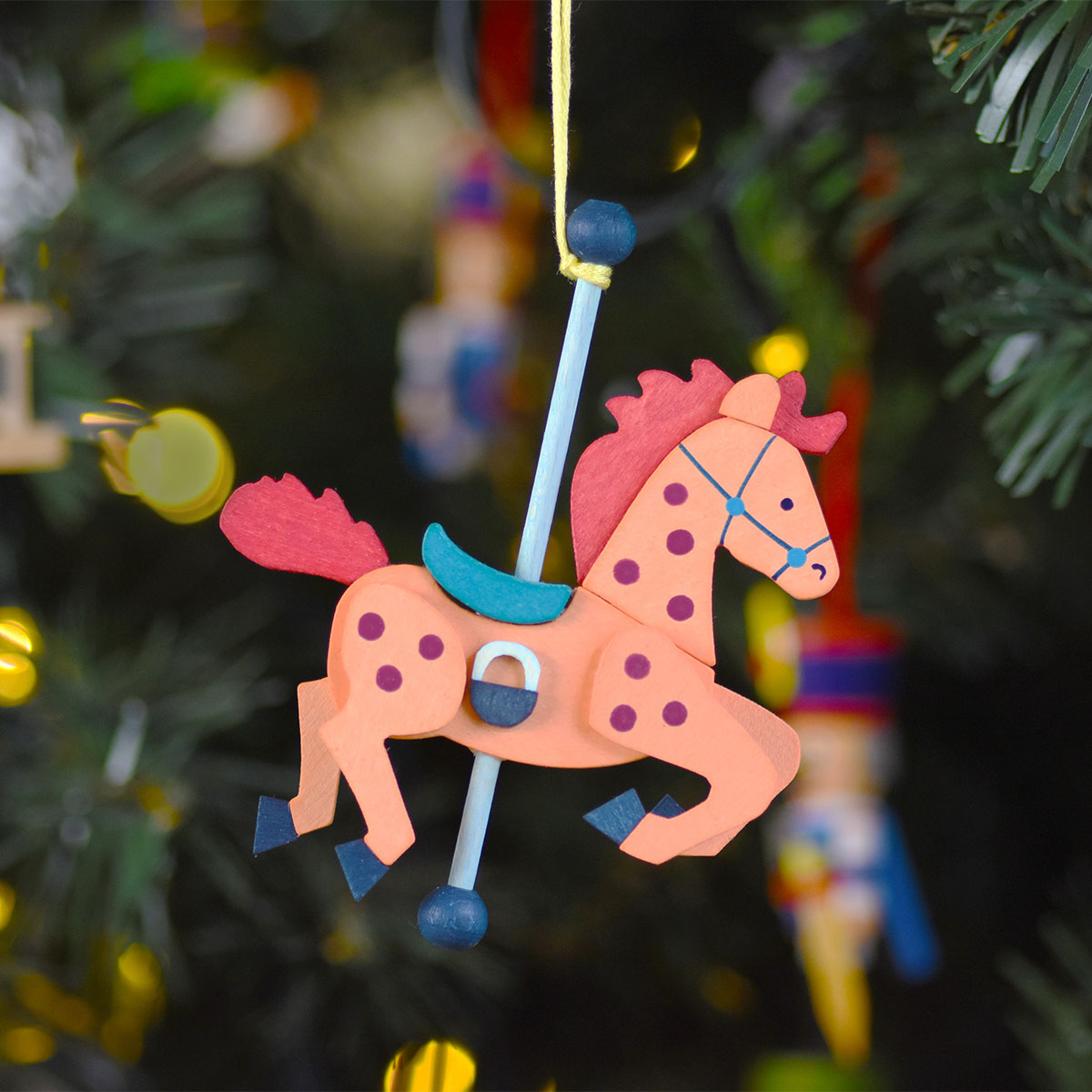 Carousel Pony (Sienna) - Christmas Tree Decoration