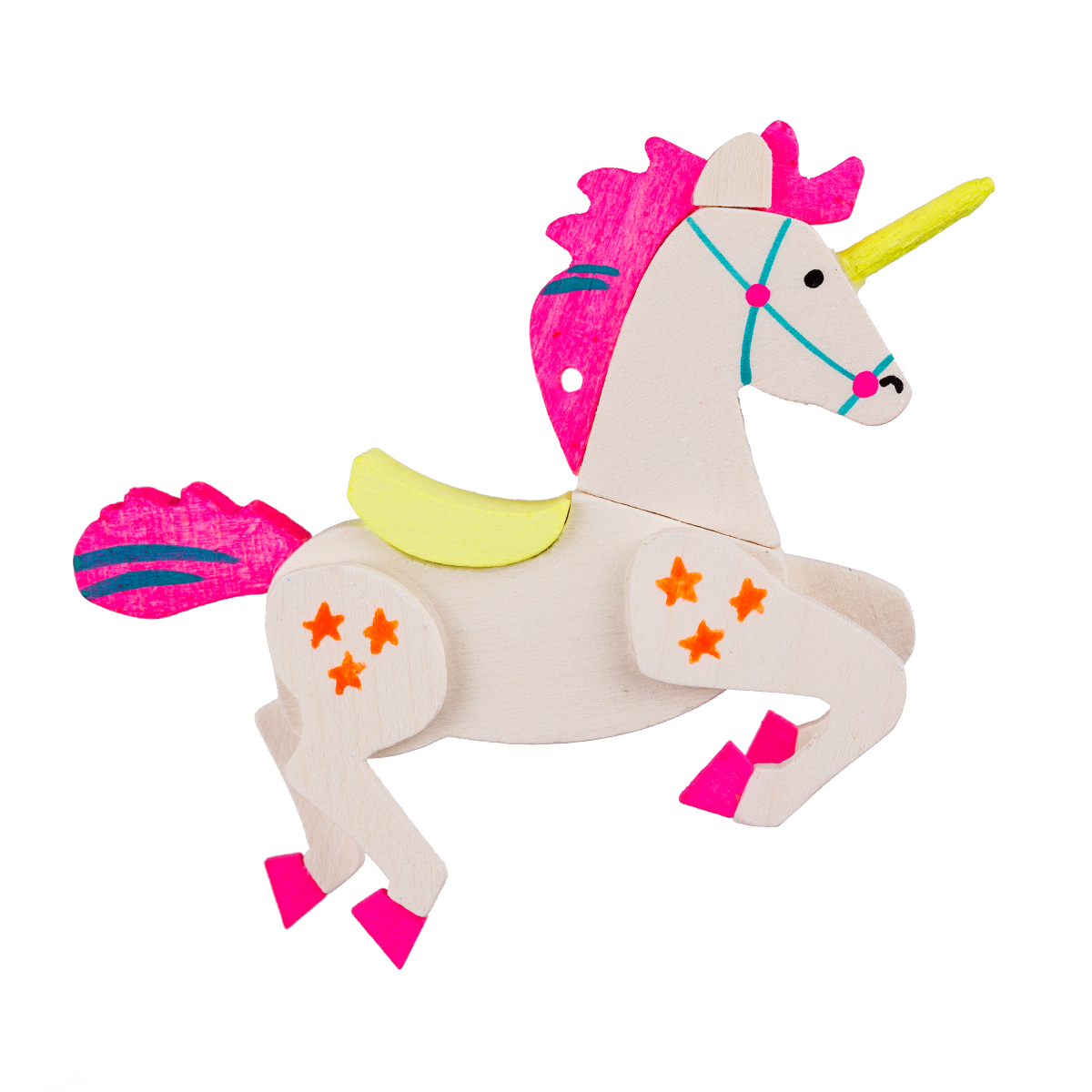 Unicorn (Hot Pink) - Christmas Tree Decoration