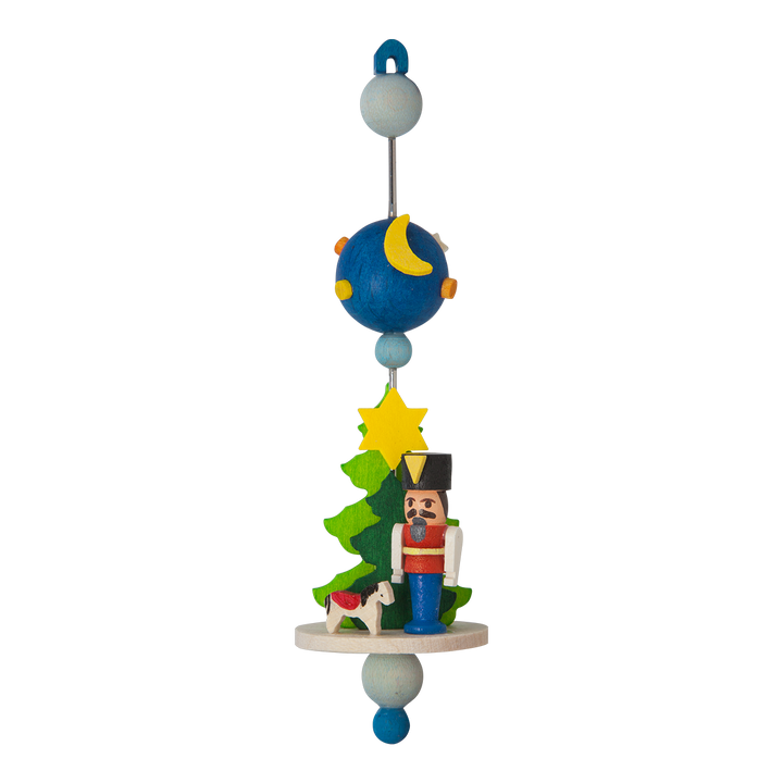 Starry Spindle (Nutcracker and Pony) - Christmas Tree Decoration
