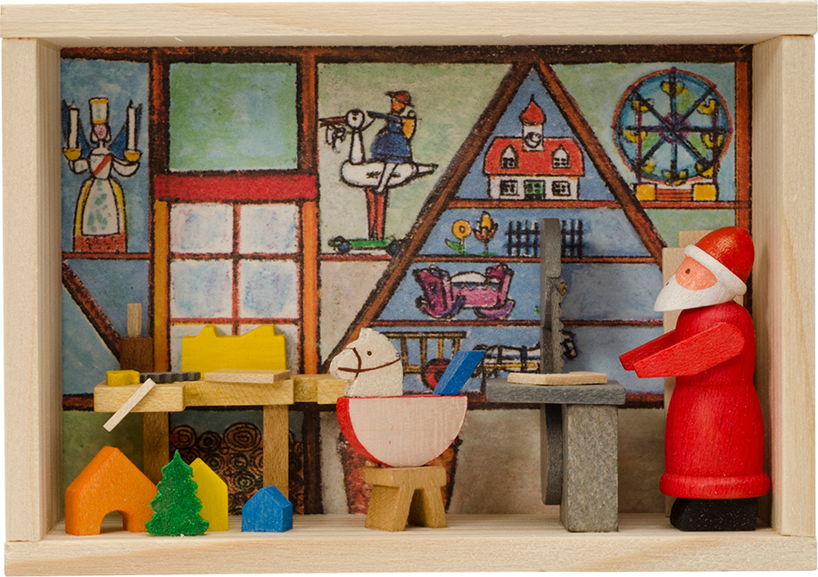 Congratulations box - Santa's workshop