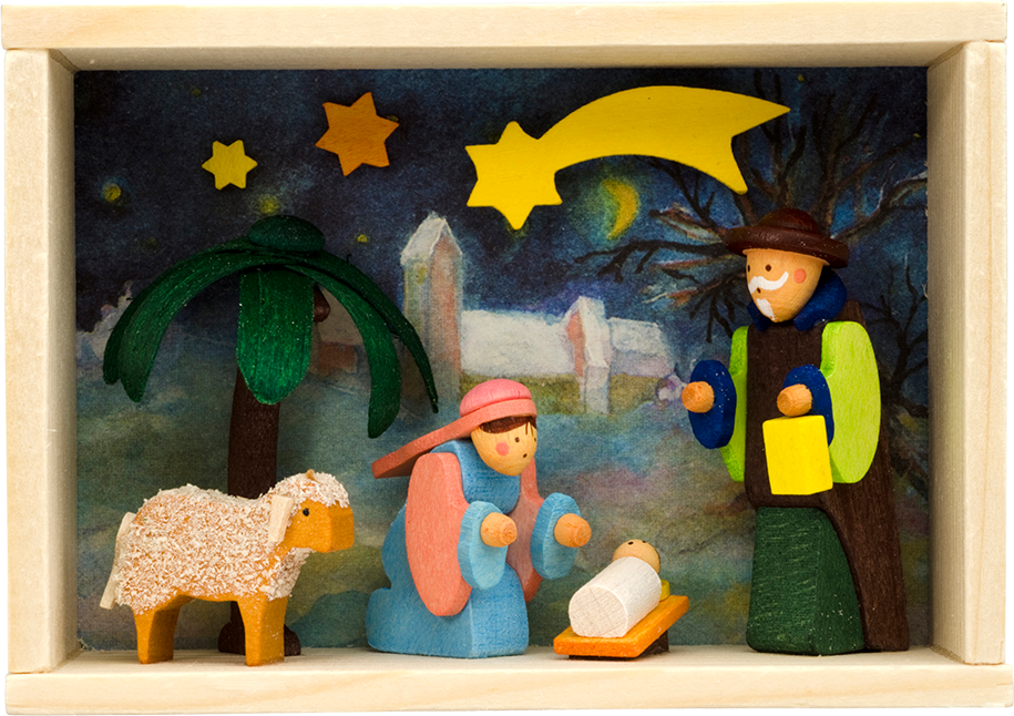 Congratulations box - Nativity
