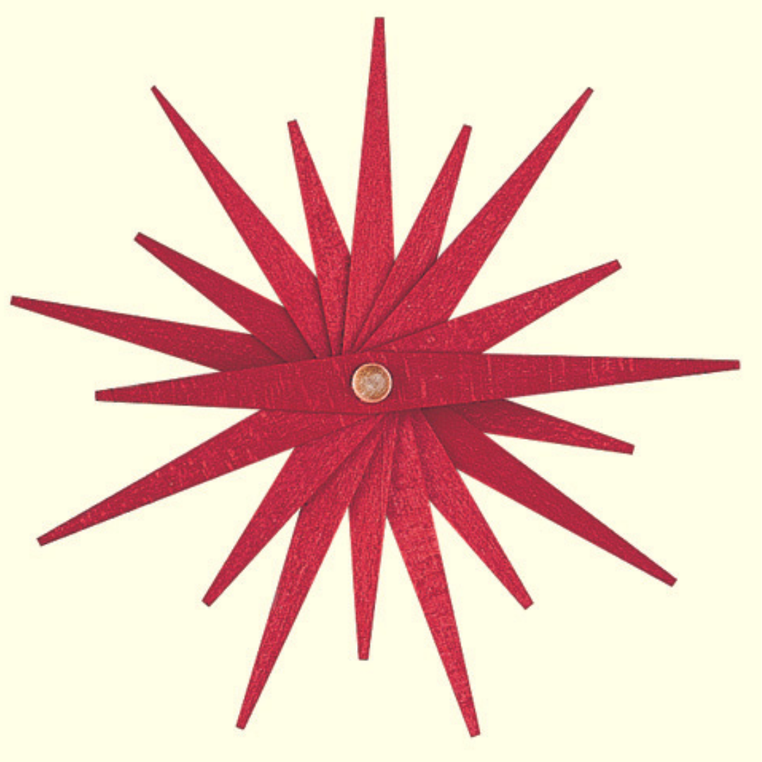Folding Moravian Stars - Christmas tree decoration