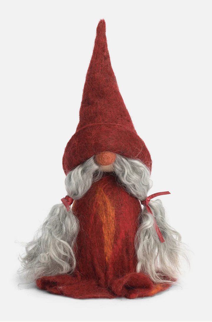 Tomte Gnome - Hilma (Red Dress)