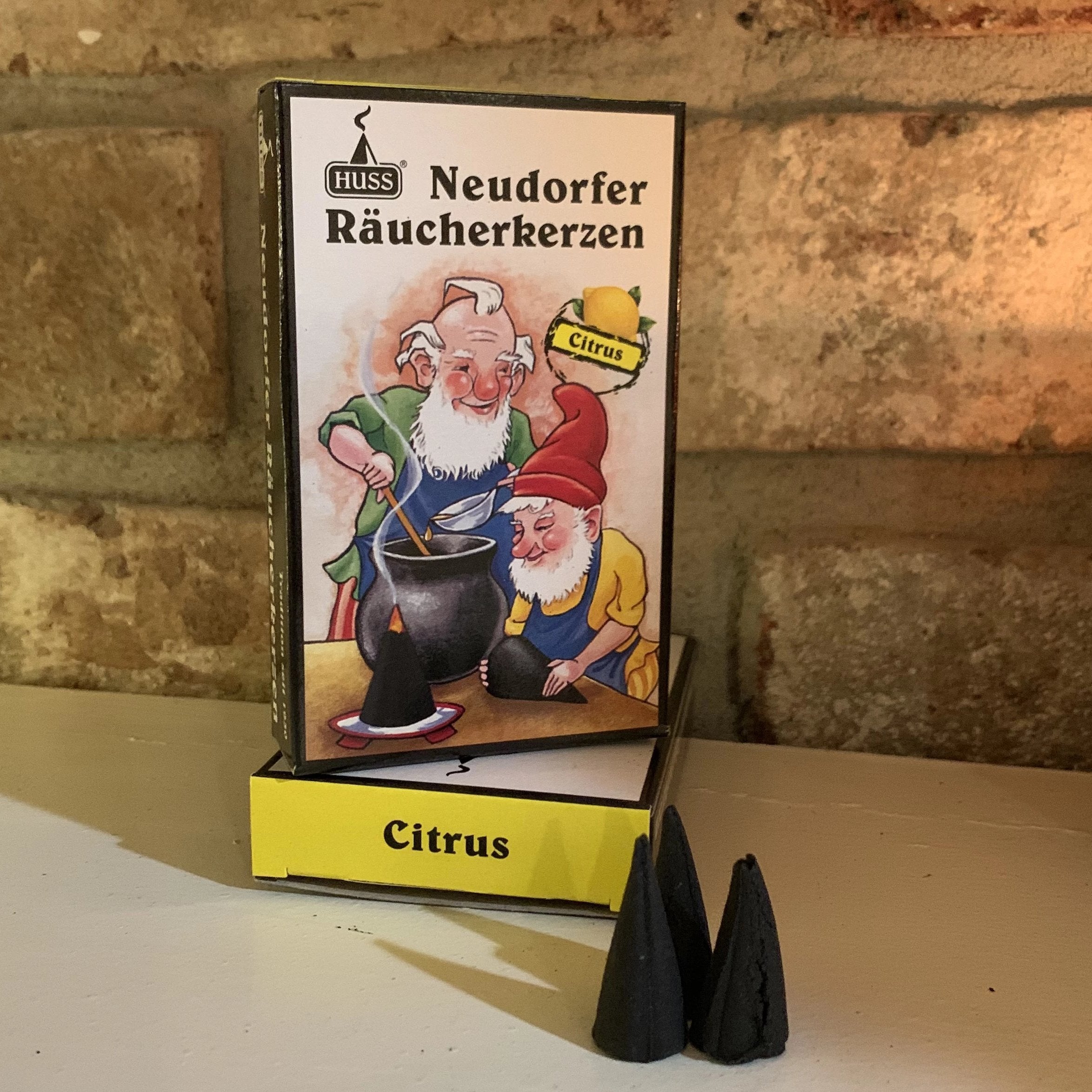 Premium Incense Cones (Regular-Sized) - Citrus