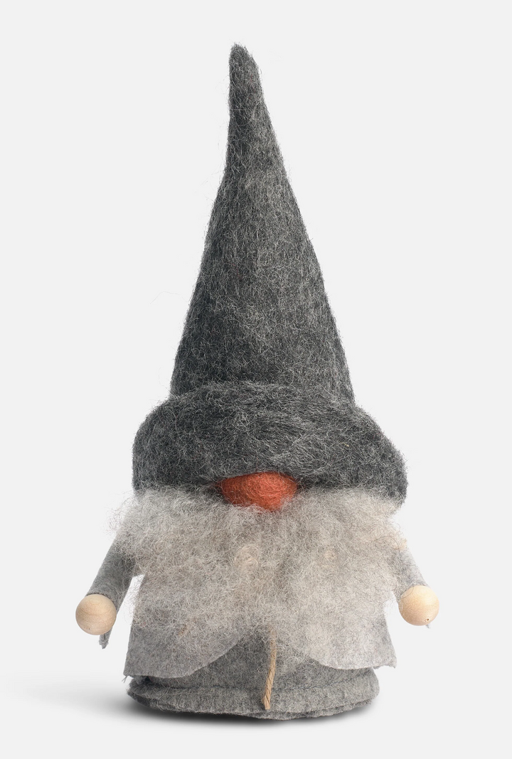 Tomte Gnome - Lukas (Grey Cap)