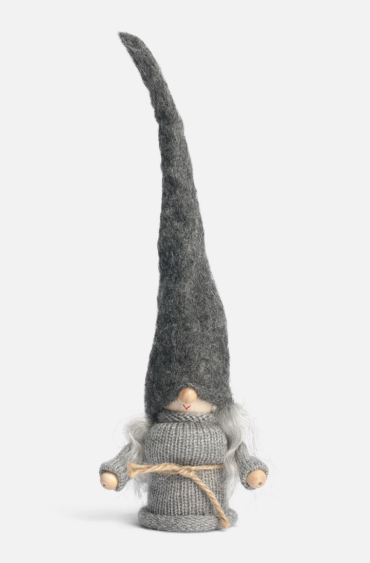Tomte Gnome - Little Mormor (Grey Cap)