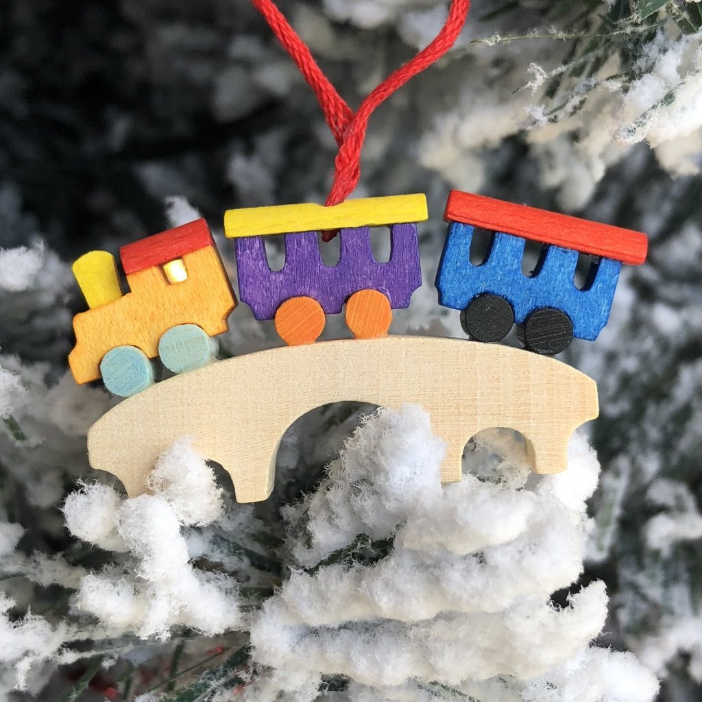 Mini Christmas Train -  Christmas tree decoration
