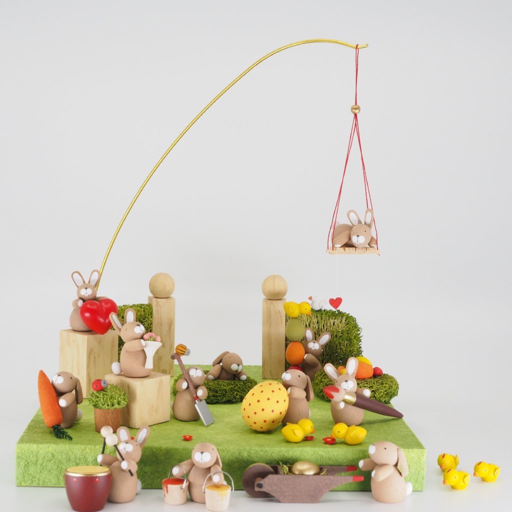 Premium Easter Bunny - Easter Bunny with egg