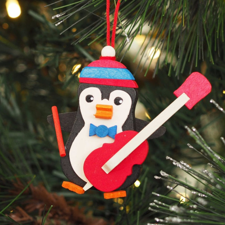 Penguin rockstar - Christmas tree decoration