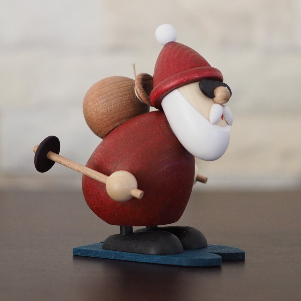 Weihnachtsmann Collectibles - Ski Racing Santa