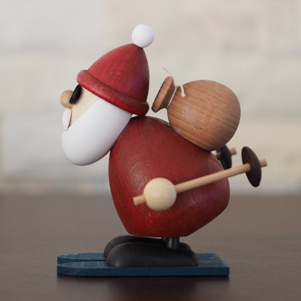 Weihnachtsmann Collectibles - Ski Racing Santa
