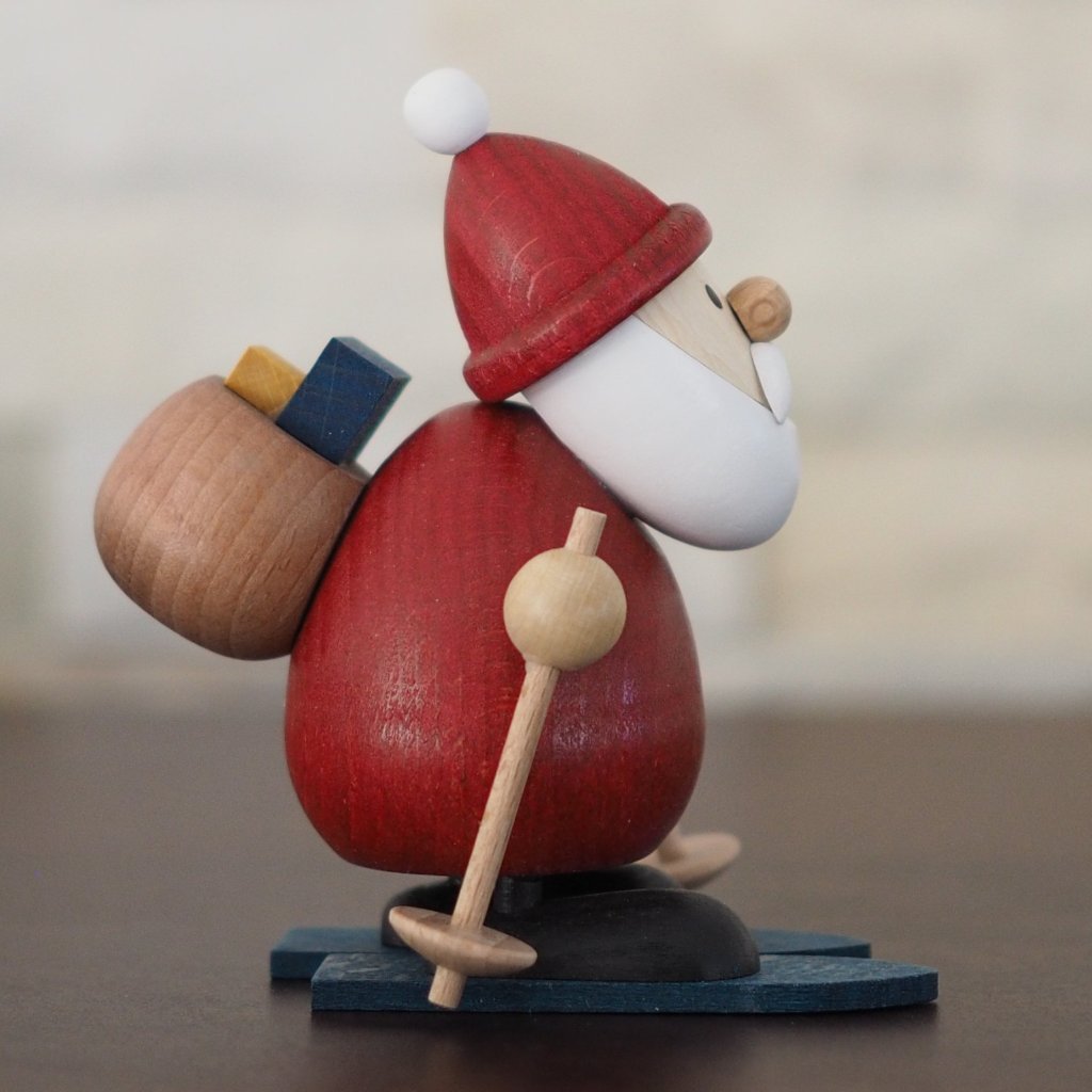 Weihnachtsmann Collectibles - Santa Skiing