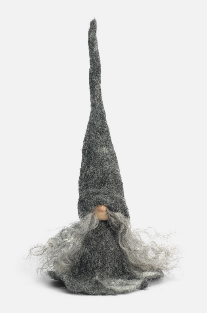 Tomte Gnome - Tova (Grey Dress)