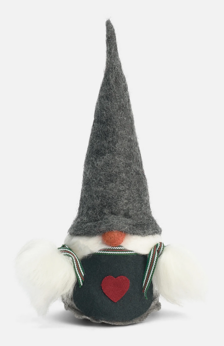 Tomte Gnome - Viktoria (Grey Cap)