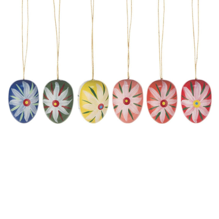 Easter Tree Decoration - Pastel Lillies (Set of 6)